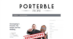 Desktop Screenshot of porterblepeople.com